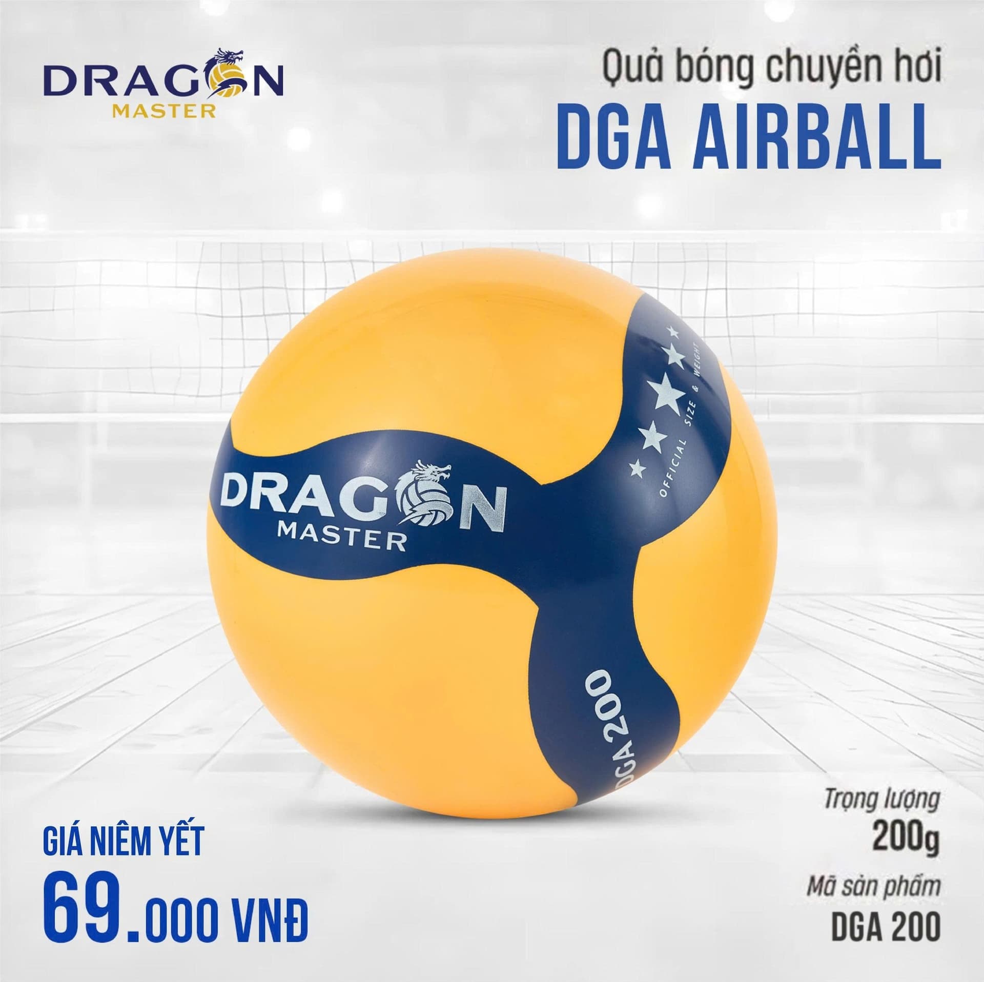 Bóng Chuyền Hơi Printing Volleyball Ball 200g